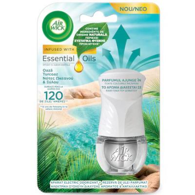 Air Wick Aparat Odorizant Electric 19Ml Oaza Turcoaz