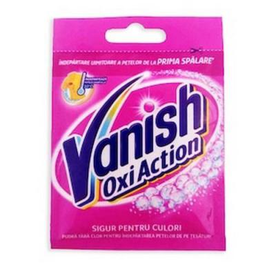 Vanish Pudra Indepartare Pete Haine Colorate 30G Oxi Action Roz