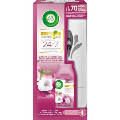 Air Wick Odorizant FRESHMATIC Aparat + Rezerva 250Ml Satin Fin&amp;Moon Lily