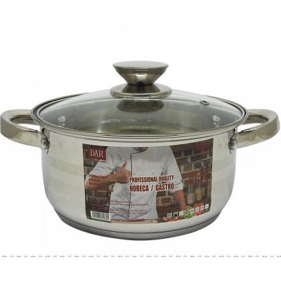 Dar Oala Inox cu Capac 5.4L