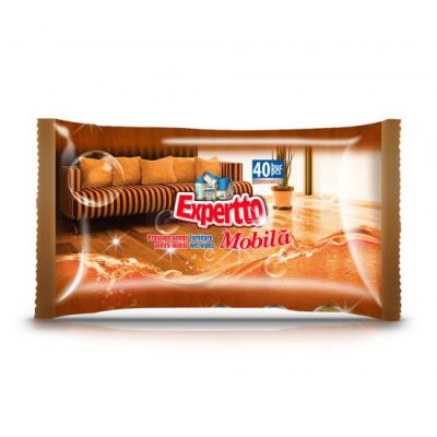 Expertto Servetele Umede Mobila 40Buc/Set