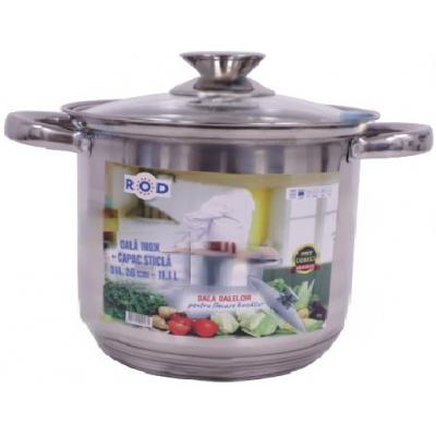 Rod Oala Inox 11.1L Cu Capac Sticla