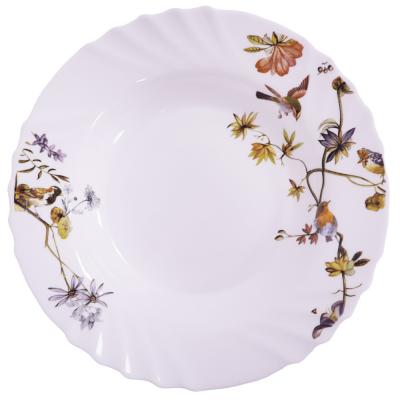 Rod Farfurie Opal Adanca 23cm Model Floral 007 6buc/set