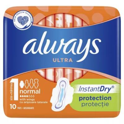 Always Absorbante Ultra Normal 10Buc/Set