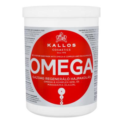 Kallos Masca Tratament Par 1L Omega regeneratoare pentru păr slab, despicat