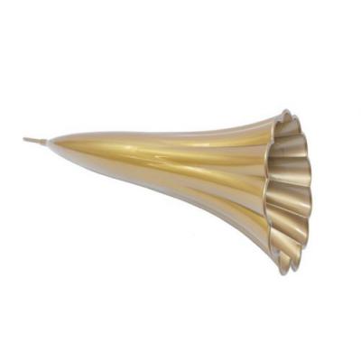 Vaza Funerara Plastic Ondulata 40Cm