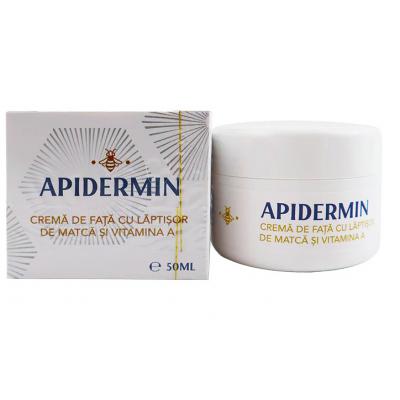 Apidermin Crema Fata 50ml Cu Laptisor De Matca &amp; Vitamina A
