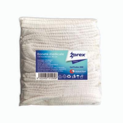 Zorex Boneta Unica Folosinta Cu Elastic 100Buc/set