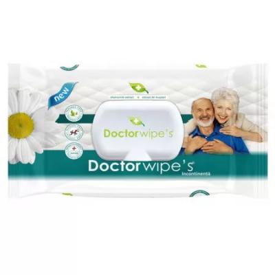Doctor Wipes Servetele Umede 72Buc/set Incontinenta