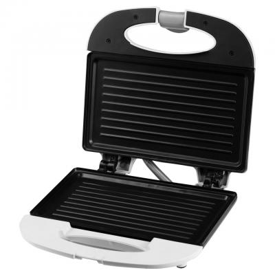 Hausberg Sandwich Maker, 750W, Placi Antiaderente, Led, Alb HB3510