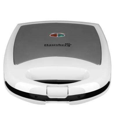 Hausberg Aparat Biscuiti, 1300W, Capacitate 13 Biscuiti, Placi Antiaderente, Alb HB-3563