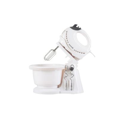 Hausberg Mixer Cu Bol, 300W, Motor Cupru, 5 viteze+turbo, Alb HB-3519