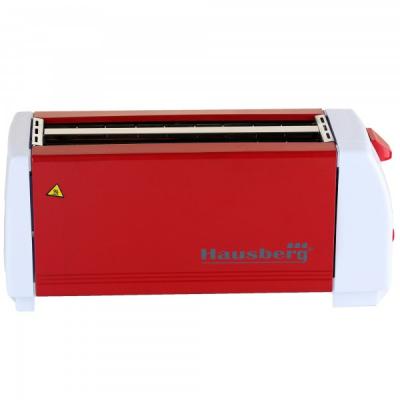 Hausberg Prajitor Paine 4 Felii, 1300W, Rosu HB-185