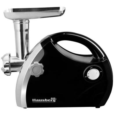 Hausberg Masina Tocat Electrica, 1800W, Motor Cupru, Lama Otel, 1 KG / min, Negru HB-3430