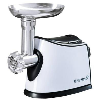 Hausberg Masina Tocat Electrica, 1600W, Motor Cupru, Lama Otel, 1 KG / min, Alb HB-3440