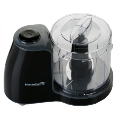 Hausberg Robot Bucatarie Procesor Alimente, 80W, Motor Cupu, 0.5L, Negru HB-4504