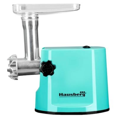 Hausberg Masina Tocat Electrica, 1200W, Motor Cupru, Lama Otel, 1 KG / min, Bleu HB-3415