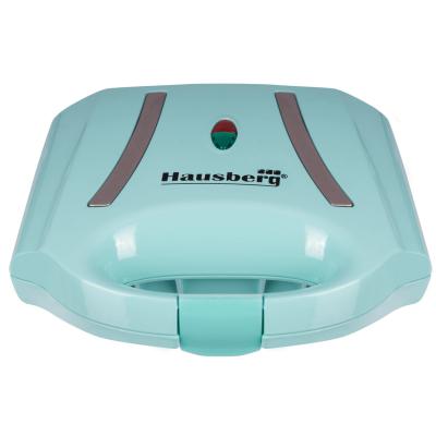 Hausberg Sandwich Maker, 800W, Placi Antiaderente, Led, Bleu HB-3535