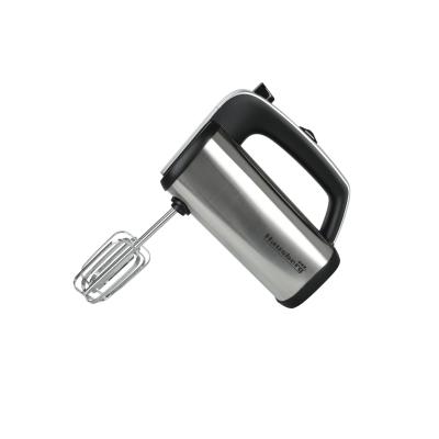 Hausberg Mixer, 400W, ABS+Inox, Motor Cupru, 5 viteze, Negru HB-4201