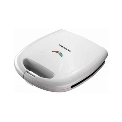 Hausberg Sandwich Maker, 750W, Placi Antiaderente, Led, Alb HB3522