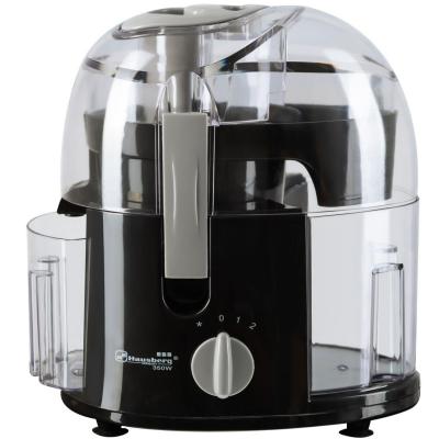 Hausberg Storcator Fructe, 350W, 0.75L, Negru HB7500