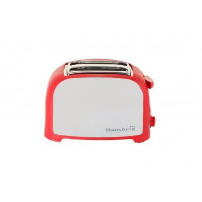 Hausberg Prajitor Paine 2 Felii, 750W, Rosu HB-190