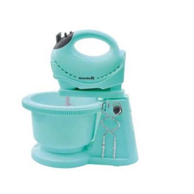 Hausberg Mixer Cu Bol, 300W, Motor Cupru, 5 viteze+turbo, Bleu HB-3519