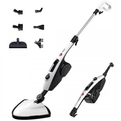 Hausberg Mop Cu Aburi, 10 in 1, 1500W, Pompa Electrica, Alb HB-1501