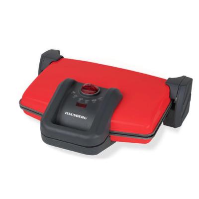 Hausberg Sandwich Maker, 1800W, Rosu HB631