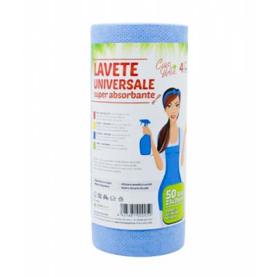 Ciao Bella Rola Lavete Universale 50 Buc Albastru