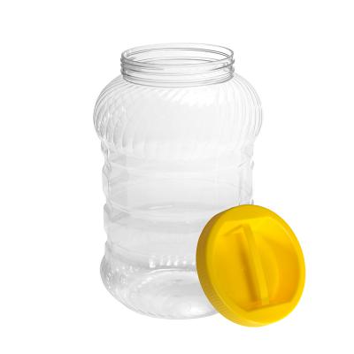 Borcan Pet 4L Rotund Cu Capac 110Mm B11011