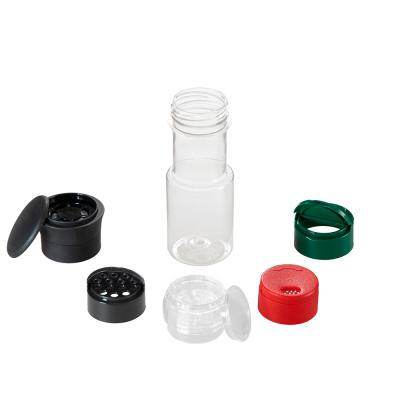 Sticla Pet D38Mm 125Ml Rotunda Cu Capac Fliptop S3801