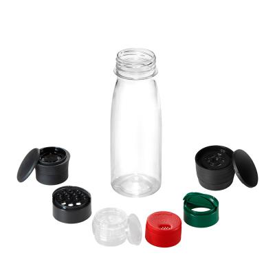 Sticla Pet D38Mm Rotunda 200Ml Cu Capac S3822