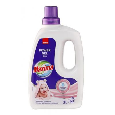 Sano Maxima Detergent Lichid Power Gel 3L Baby