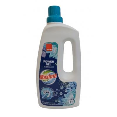 Sano Maxima Detergent Lichid  Power Gel 1L Blue Blossom
