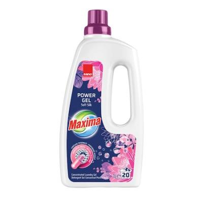 Sano Maxima Detergent Lichid Power Gel 1L Soft Silk