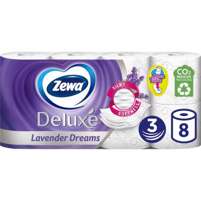 Zewa Hartie Igienica 3 straturi 8Buc/Set Lavanda AquaTube