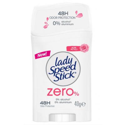 Lady Speed Stick Deodorant Antiperspirant Solid 40G Zero % Rose Petals