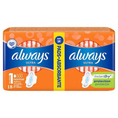 Always Absorbante Duo Pack Ultra Normal 18Buc/Set
