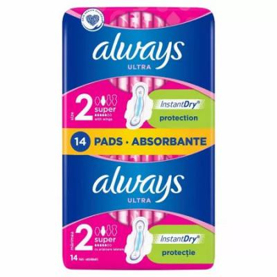 Always Absorbante Ultra Super 14Buc/Set