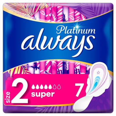 Always Absorbante Platinum Super 7Buc/Set
