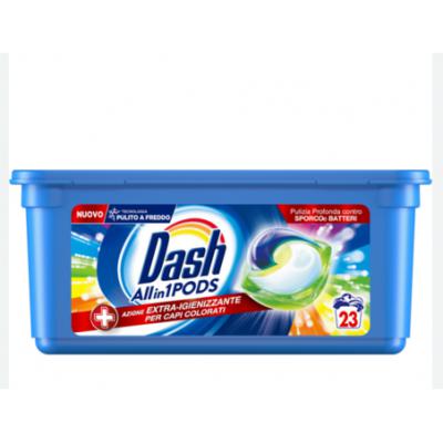Dash Detergent Capsule 23Buc/set Hygiene Color