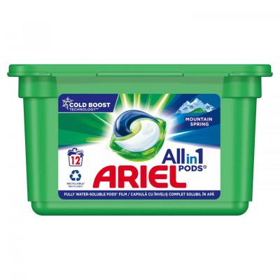 Ariel Detergent Capsule 12/Set Montain Spring