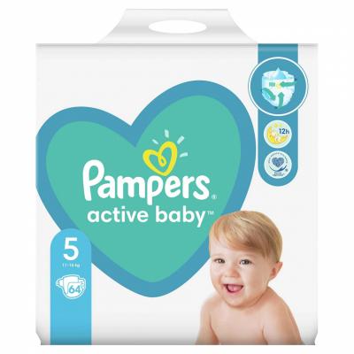 Pampers Active Giant Nr 5 11-16Kg 64Buc/Set