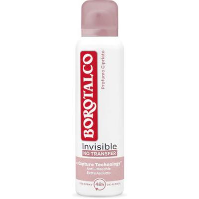 Borotalco Deodorant antiperspirant spray 150ml Invisible No Transfer