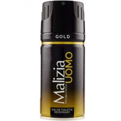 Malizia Deodorant spray Men 150Ml Gold