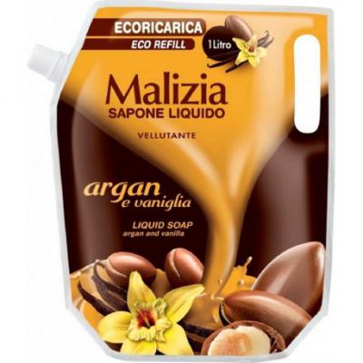 Malizia Sapun Lichid Rezerva 1L Argan Si Vanilie