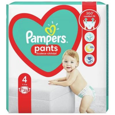 Pampers Scutec Pants Nr 4 9-15Kg 25Buc/Set