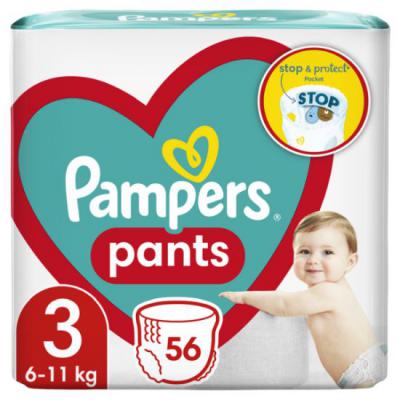 Pampers Scutec Pants Nr 3 6-11Kg 56Buc/Set
