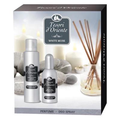 Tesori Caseta Cadou Apa de toaleta 100 ml + Deodorant Spray 150 ml White Musk